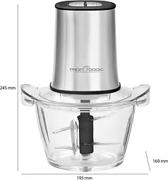 Чоппер Profi Cook PC-MZ 1150 (подрібнювач) - мініатюра 5