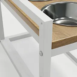Hollky Flex M — миски на регульованій підставці для середніх собак (2 × 0.85 л) - мініатюра 4