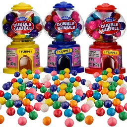 Жуйка Dubble Bubble Mini Gumball Machine 50g - мініатюра 3