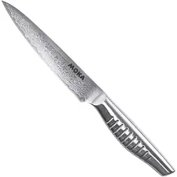 Кухонний ніж універсальний 130 мм Suncraft Moka Damascus (DMK-103)