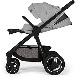 Універсальна коляска 2 в 1 Kinderkraft Everyday 2 Light Gray світло-сіра (00-00305224) - мініатюра 7