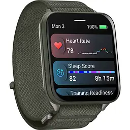 Смарт-годинник Garmin Venu X1 Moss with Titanium Caseback and Moss ComfortFit Nylon Band (010-02980-01) [138713] - мініатюра 2