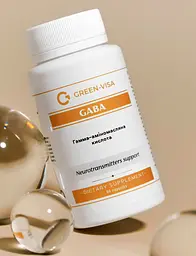 Гамма-аміномасляна кислота GABA 90 капсул Грін-Віза - мініатюра 4