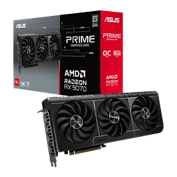 Відеокарта AMD Radeon RX 9070 16GB Asus Prime OC (PRIME-RX9070-O16G)
