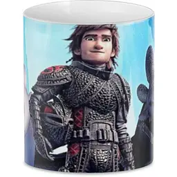 Кухоль GeekLand Як приручити дракона How to train your dragon Прихований світ HD.02.16 330 мл білий - мініатюра 2