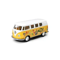 
Модель автобус VOLKSWAGEN (1962) KT5060FW металева інерційна відчиняються двері