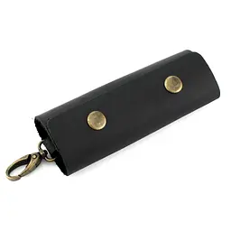 Подарунковий набір чоловічий в коробці Handycover №43 (чорний) ключниця, обкладинка ID паспорт - мініатюра 7
