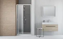 Душові двері Radaway Evo DW 80x200 прозоре скло, хром (335080-01-01) - мініатюра 3