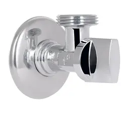 Кран приладовий Thermo Alliance Base Арко 1/2"Зх3/4" З хром, кутовий латунний SD185W1520 - мініатюра 6