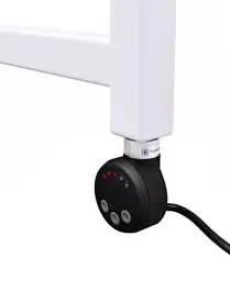ТЕН для рушникосушки Terma MEG з електронним термостатом 600W Black + трійник 30412 - мініатюра 5