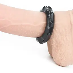 Ерекційне кільце Lovetoy Power Plus Cock Ring Series 4 см чорний - мініатюра 5