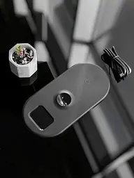 Бездротовий зарядний пристрій Baseus Smart 3 в 1 (Phone + Watch + Pods) 18W WX3IN1-C01 Black - мініатюра 3