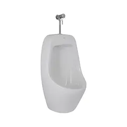 Пісуар підвісний Qtap Crow з краном-дозатором 390x330x660 White QT0588112HW, Білий - мініатюра 2