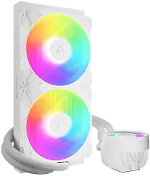 Водяне охолодження ARCTIC Liquid Freezer III Pro 280 ARGB White (ACFRE00187A) - мініатюра 2