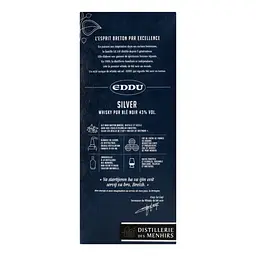 Віскі Eddu Silver Pur Ble Noir Buckwheat 0.7 л 43% - мініатюра 3