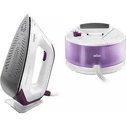Прасувальна система Braun CareStyle Compact IS 2144 VI біло-бузкова - мініатюра 3
