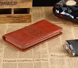 Чоловічий клатч 14189 Vintage коричневий - мініатюра 8