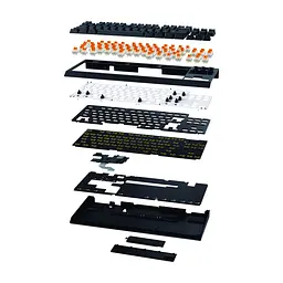 Клавіатура Razer BlackWidow V4 Low-Profile TKL Wireless/Bluetooth/USB Orange Switch UA Black (RZ03-05450700-R3M1) - мініатюра 9