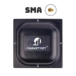 4G Антена панельна MARKETNET T800 MIMO SMA потужністю 2 х 21 dBi дії 900/1800/2100/2600 МГц