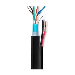 Кабель мережевий OK-Net FTP 4х2х0.51 зовнішній, + 2*0.75 мм2 305 м (КППЕ-ВП (100) 4*2*0.51+2*0.75 мм2 / 305)