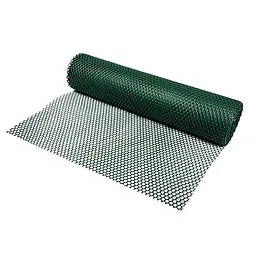 Сітка огороджувальна Bradas садова 15х15 мм 300 г/м² 1x25 м AS-HEX15151025GR