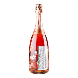 Вино ігристе Gavioli Moscato Rose, рожеве, солодке, 0,75 л - мініатюра 4