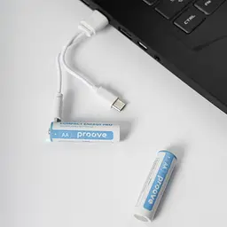 Акумуляторні батарейки Proove Compact Energy Pro AA 2 pcs white - мініатюра 4