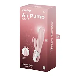 Вібратор Satisfyer Air Pump Bunny 3 Satisfyer SX2173 101030 - мініатюра 6