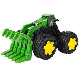 Машинка Трактор John Deere Kids Monster Treads з ковшем і великими колесами (47327)