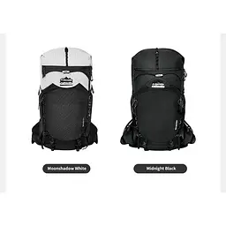 Рюкзак туристичний Naturehike CNK2450XB016, 40 л, чорний, L - мініатюра 3
