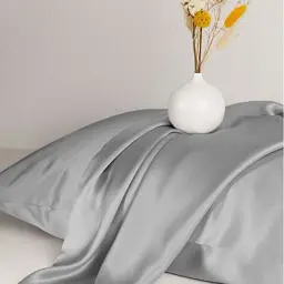 Підковдра MirSon Satin Light Pro 10-004 110х140 см Gray (2200010170375) - мініатюра 4