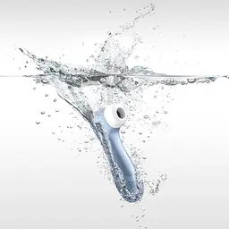 Вакуумний кліторальний стимулятор з вібрацією Satisfyer Pro 2+ (блакитний) - мініатюра 13