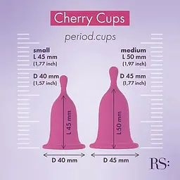 Менструальні чаші Rianne S Femcare - Cherry Cup - мініатюра 6