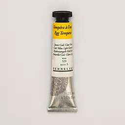Фарба темперна Sennelier 21 мл, професійна, S5, Кадмій жовтий світлий (Cadmium Yellow Light)