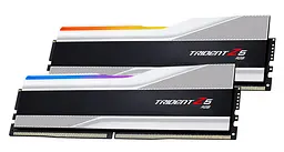 Модуль памятi DDR5 2x16GB/7200 G.Skill Trident Z5 RGB Silver (F5-7200J3445G16GX2-TZ5RS) - мініатюра 3