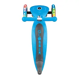 Самокат Globber Primo Foldable Lights LED блакитний (432-101-3) - мініатюра 4