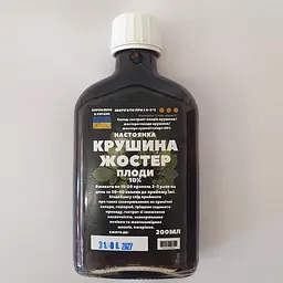 Настоянка на плодах крушини/жостеру 200 мл