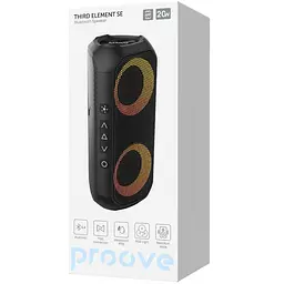 Портативна акустика Proove Third Element SE 20W (APP) black (PSTE2001AP01) - мініатюра 7