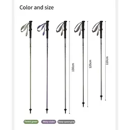 Трекінгова палиця Naturehike CNK2450DS016 110 см фіолетова - мініатюра 2