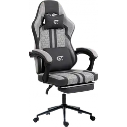 Геймерське крісло GT Racer X-2337 Fabric Gray - мініатюра 4
