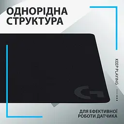 Килимок для мишi G240 Cloth Gaming (943-000785) Logitech teh0022898 - мініатюра 2