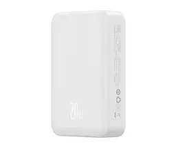Зовнішнє магнітне зарядне - акумулятор Baseus Power Bank 20000mAh 20W (PPCXM20) - мініатюра 4