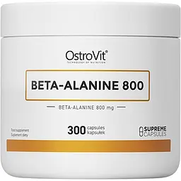 Передтренік OstroVit Beta-Alanine 800 мг 300 капсул