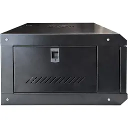 Шафа настінна GEAR 4U 19'' 600x600x280 мм, black (GWMSN-4U-600-600) - мініатюра 2