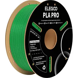 Філамент для 3D-принтерів Elegoo PLA PRO 1kg Green (50.203.0193)