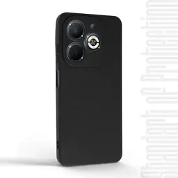 Чохол до мобільного телефона Armorstandart Matte Slim Fit Infinix Smart 8 Plus Camera cover Black (ARM73934) - мініатюра 2