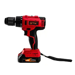 Шурупокрут акумуляторний з ударом GTM DSI18/60BL (60 Нм, 1.5-13 мм, BL, 18 В) - мініатюра 3