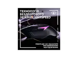 Миша Logitech G502 X PLUS Black (910-006162) - мініатюра 4