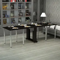 Кухонний стіл Gamma Style Родинний Дуб Венге (2745x800x730)