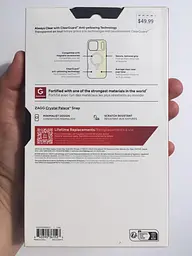 Чохол протиударний для iPhone 17 Pro Max (6.9") ZAGG Gear4 Crystal Palace MagSafe Clear Case Прозорий - мініатюра 5